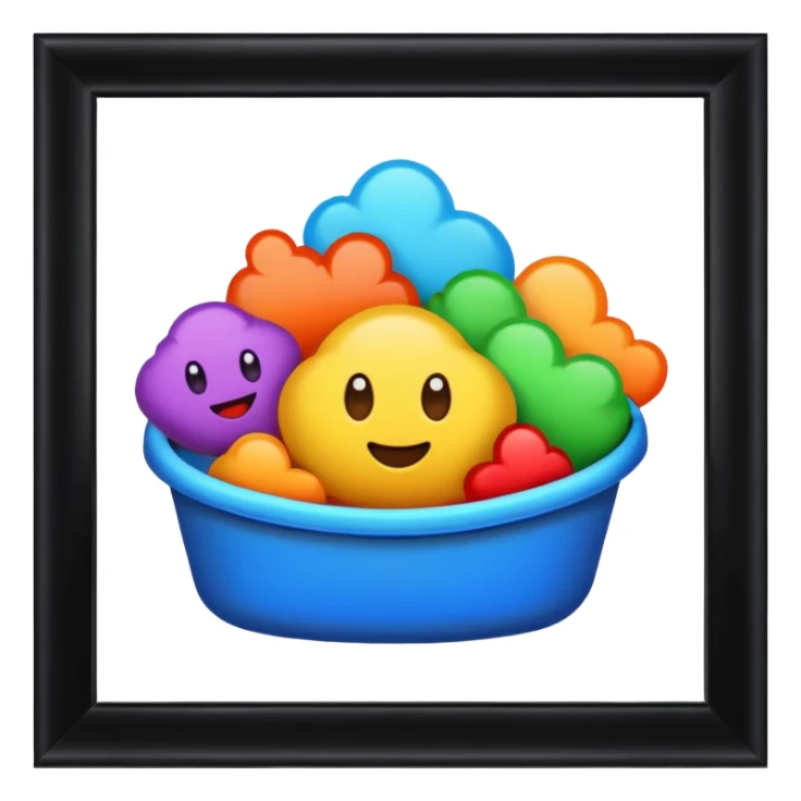 le même vidage qu'à gauche mais heureux sticker