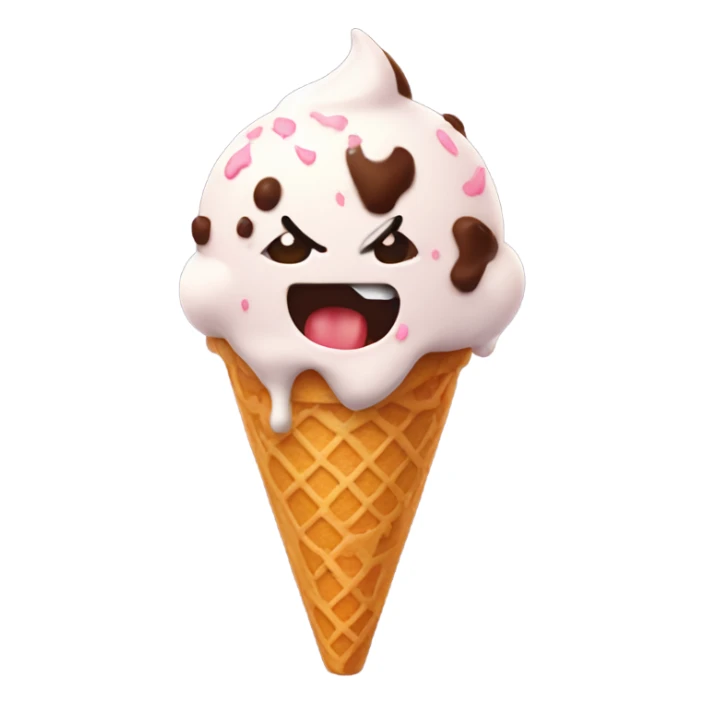 Diablo with an ice cream sticker
