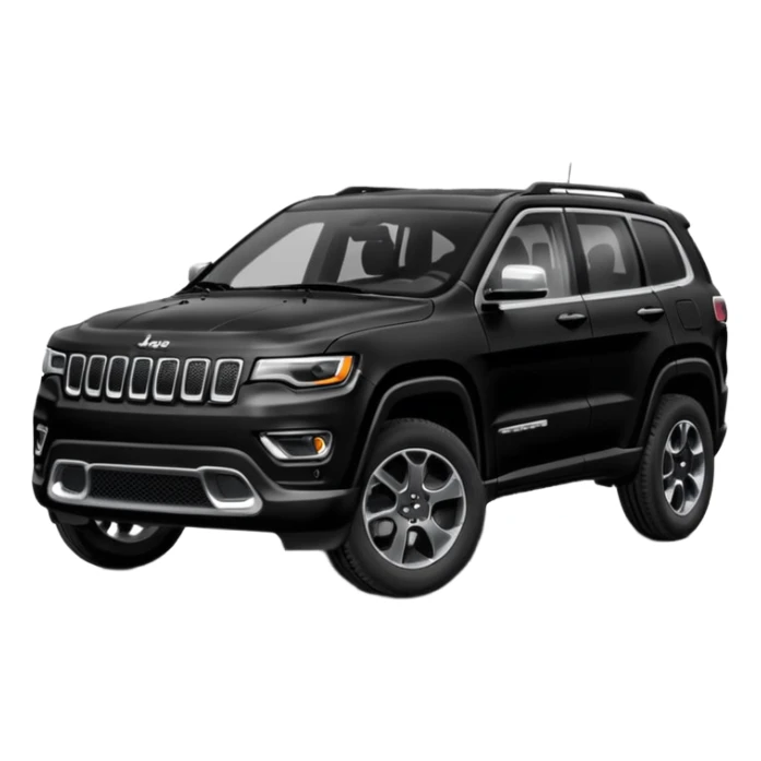 2023 Jeep black color Jeep emoji suv sticker