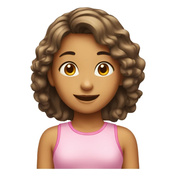 the girl is enjoy the sunshine sticker