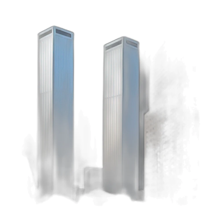 World Trade Center twin towers sticker