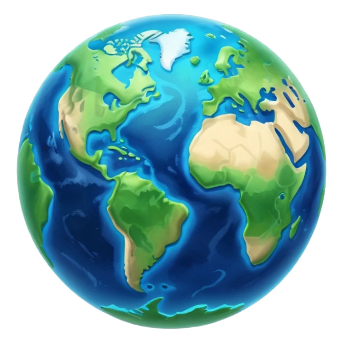 planete terre sticker