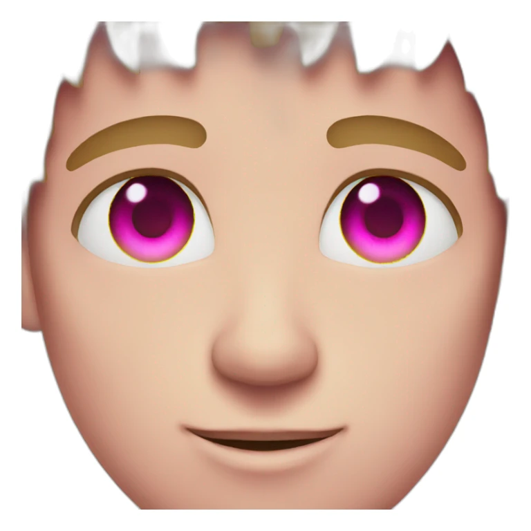 pink eyed guy sticker