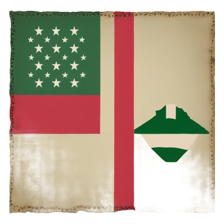 flag of old iraq 2001 sticker