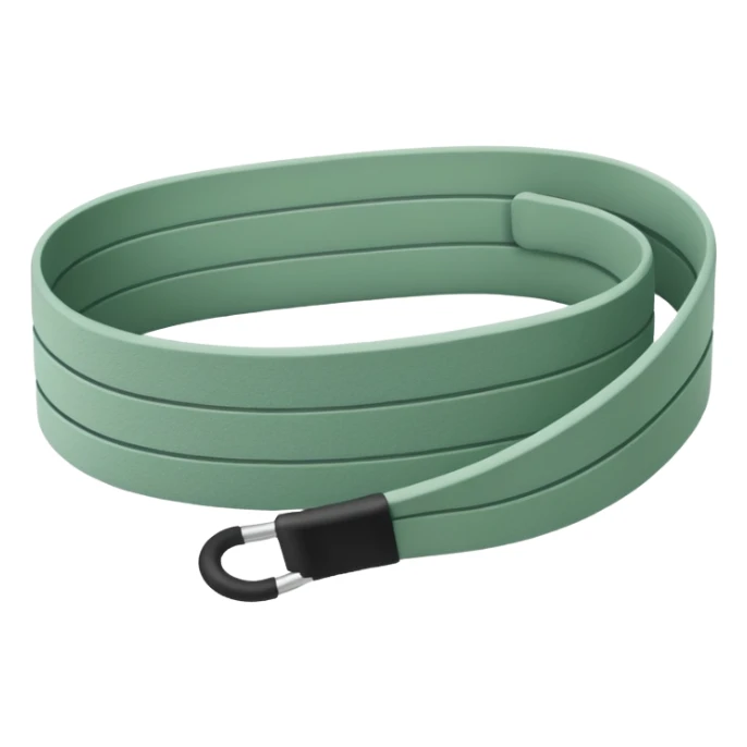 Wide Resistance band sage green sticker