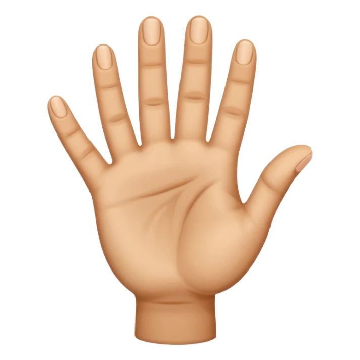 The standard hand gesture for a Curry 3 point make sticker