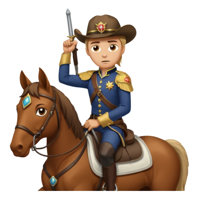 With odm gear and on horse missing 1 armComander erwin attack on titian sticker