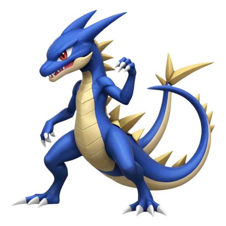 Inteleon-Samurott-Greninja-Garchomp-dusin-fusion (full body) sticker