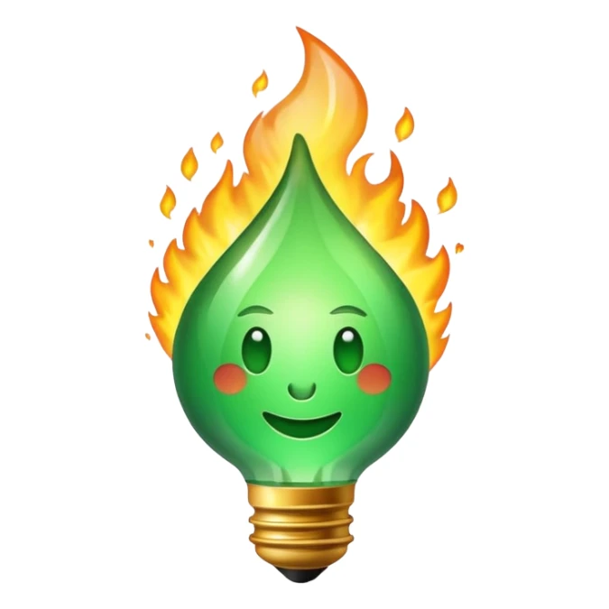 bombillo encendido que sugiere idea con una marca de check verde positivo sticker