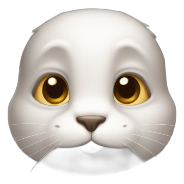 Chat fait bisous lapin sticker