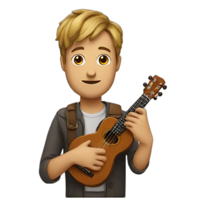 Ukulelist sticker