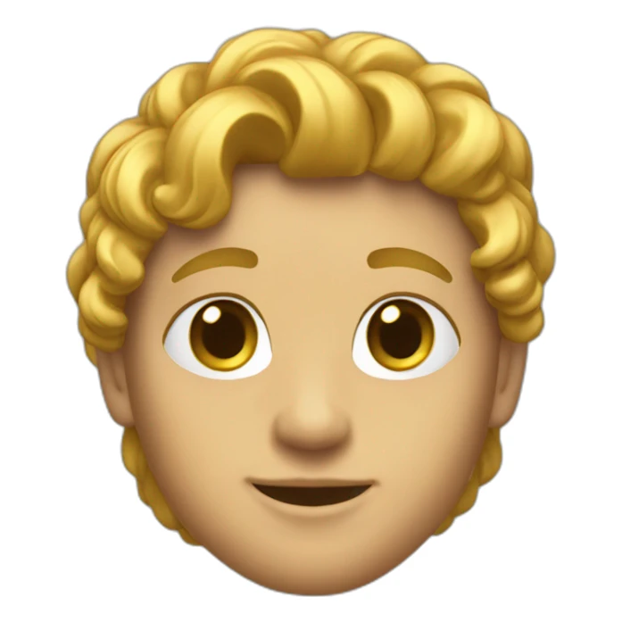 Me swhit golden theats  sticker