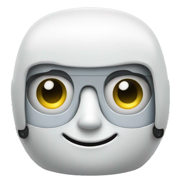 Cute FinTech Robot money for eyes sticker