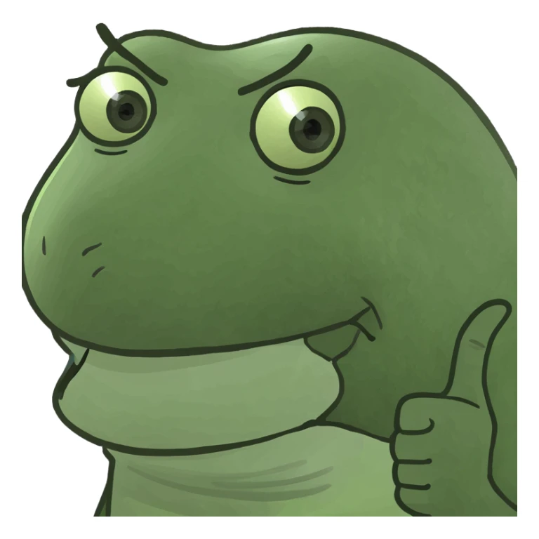 diente mordiendo dedo coquetamente sticker