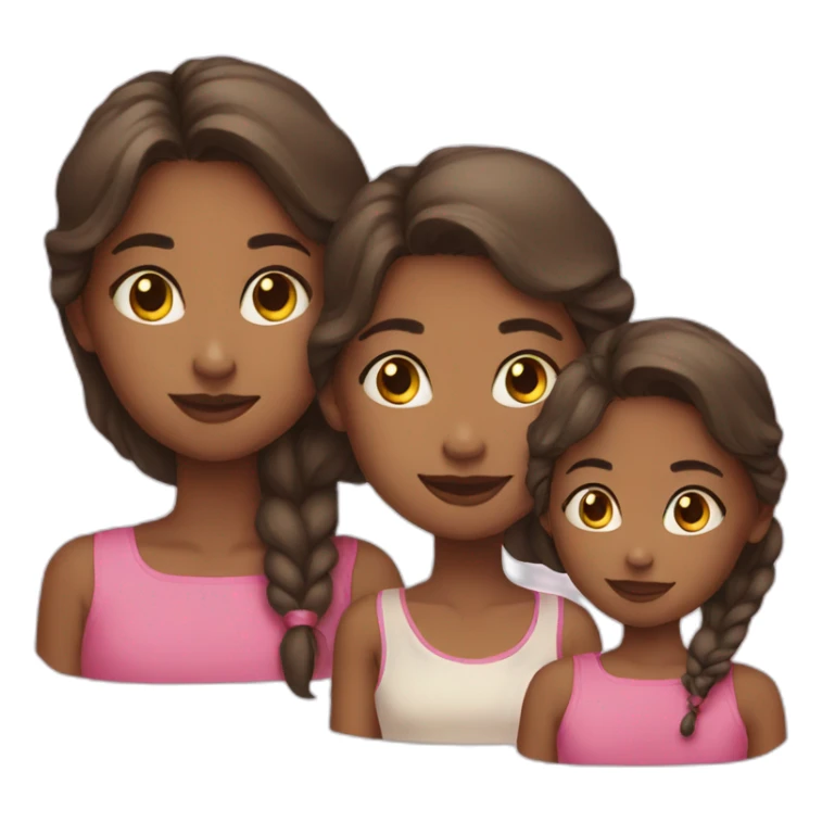 girl and a daughter sticker