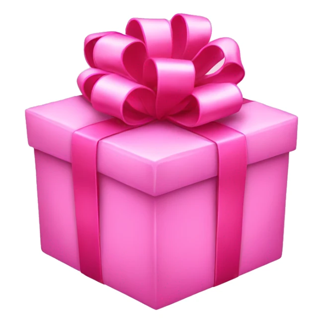 pink gift sticker