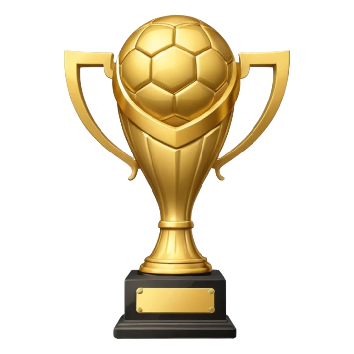 create an airbnb category icon that looks like a fifa world cup trohy sticker