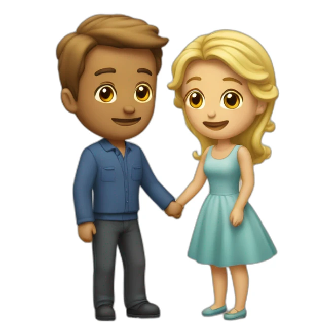 Homme qui fais l’amour à une femme sticker