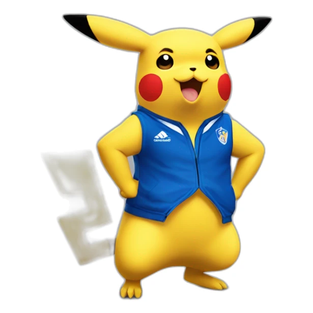 Pikachu deportivo alaves sticker