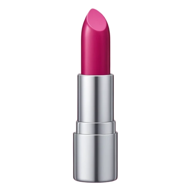 labial bordo (evitar que sea oscuro) packaging cromado con detalle rosa sticker