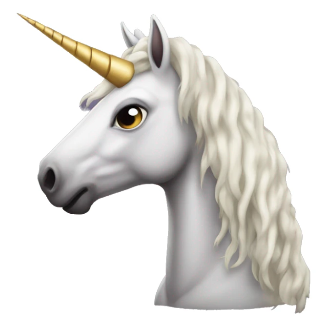 Apocalyptic unicorn sticker
