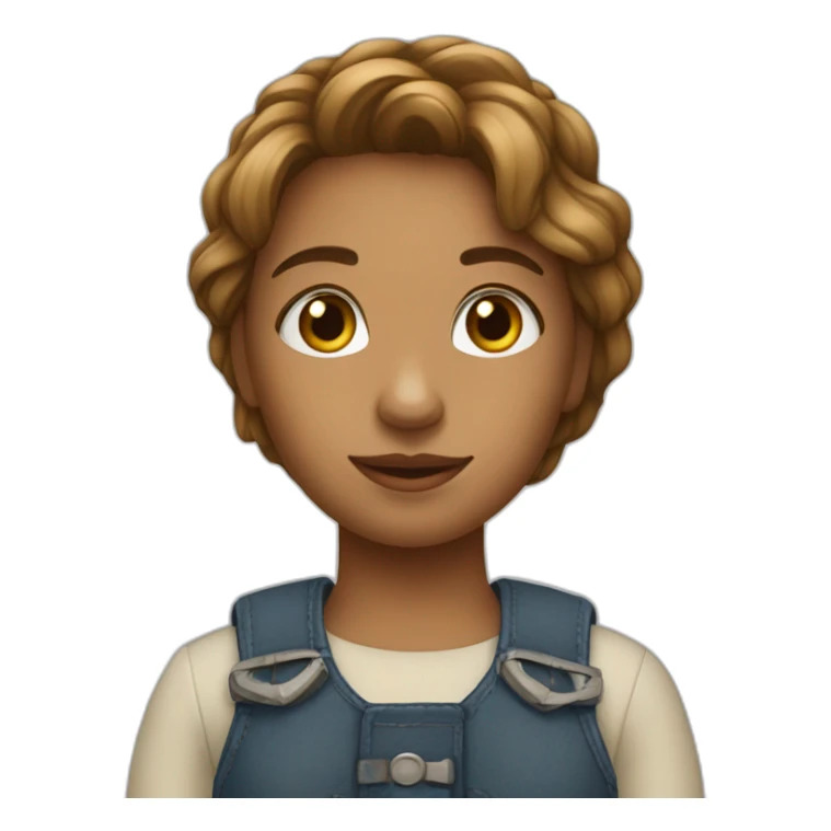 Une filles fait un câlin a son mec sticker