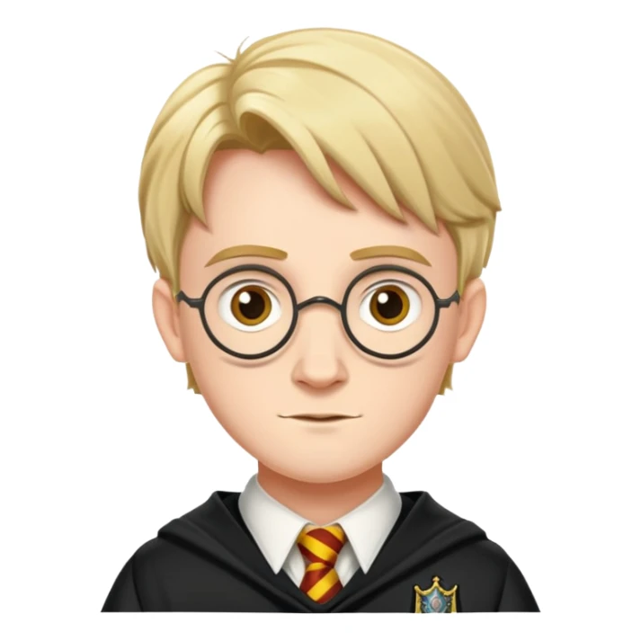 colin creevey in harry potter, wear hogwarts uniform sticker