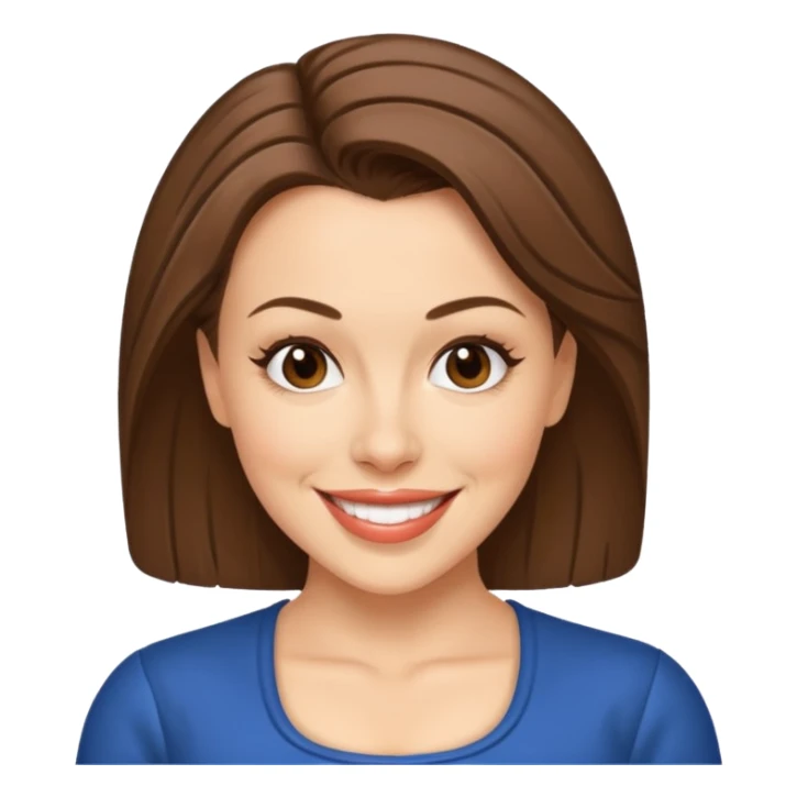 Make a emoji of Alyssa Milano sticker
