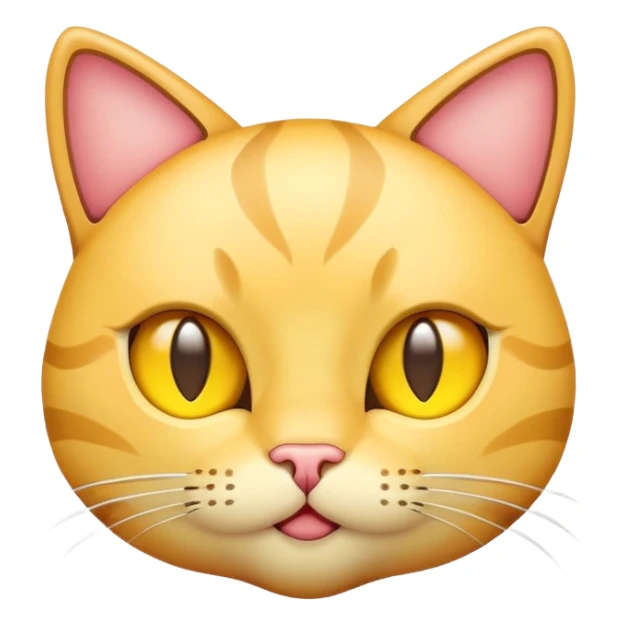 emoji cat with star eyes sticker