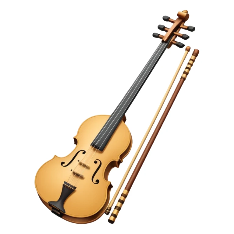 L'instrument traditionnel chinois, l'Erhu sticker