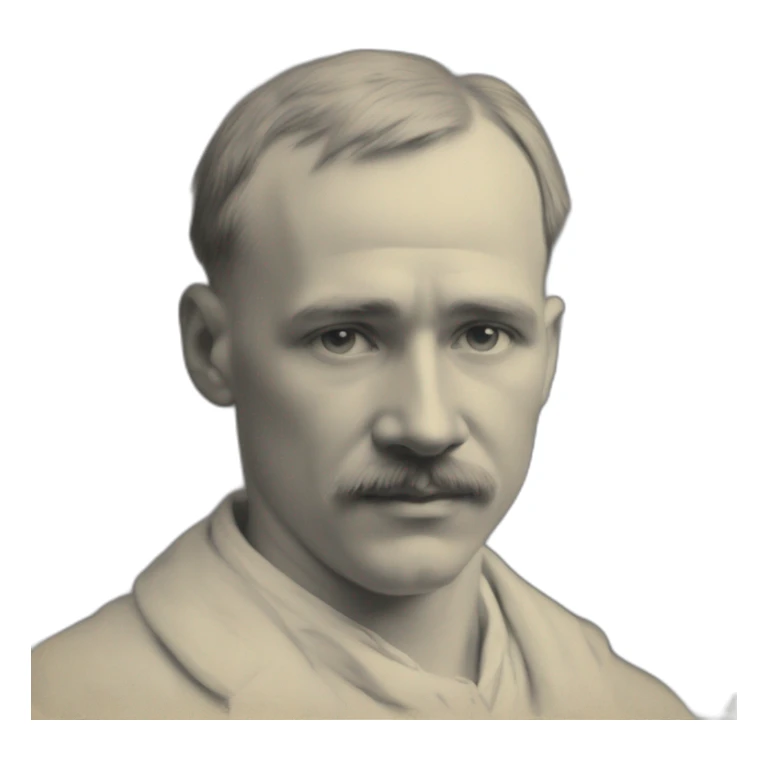 Niklāvs Strunke Galvas konstrukcija 1924 sticker