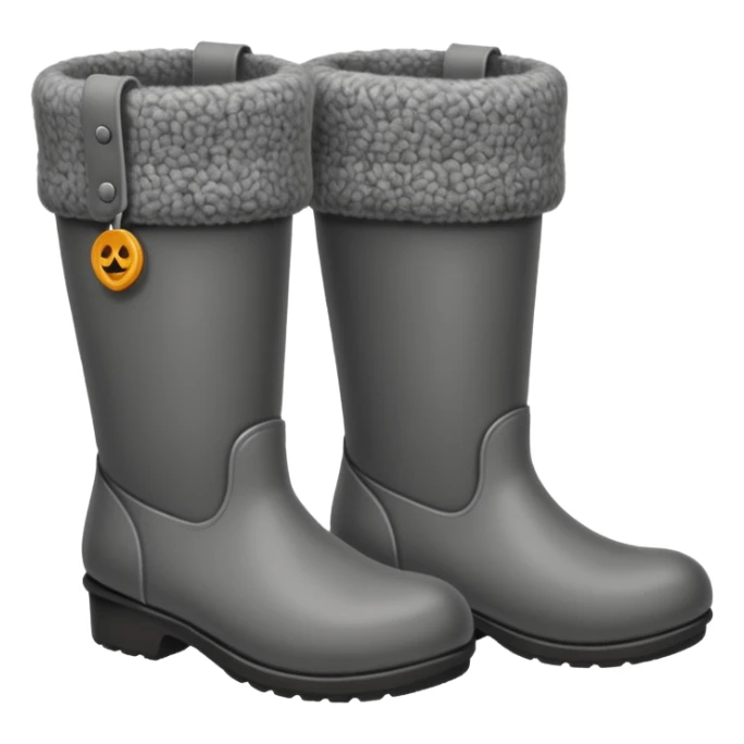 Russian felt boots made of wool sticker