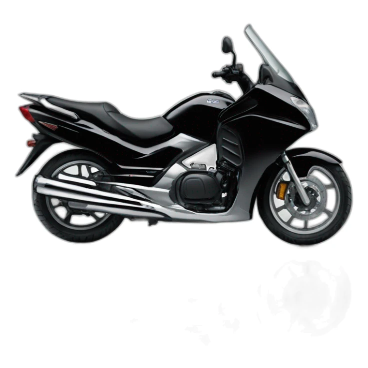 Honda pantheon fes125 negra 2005 sticker