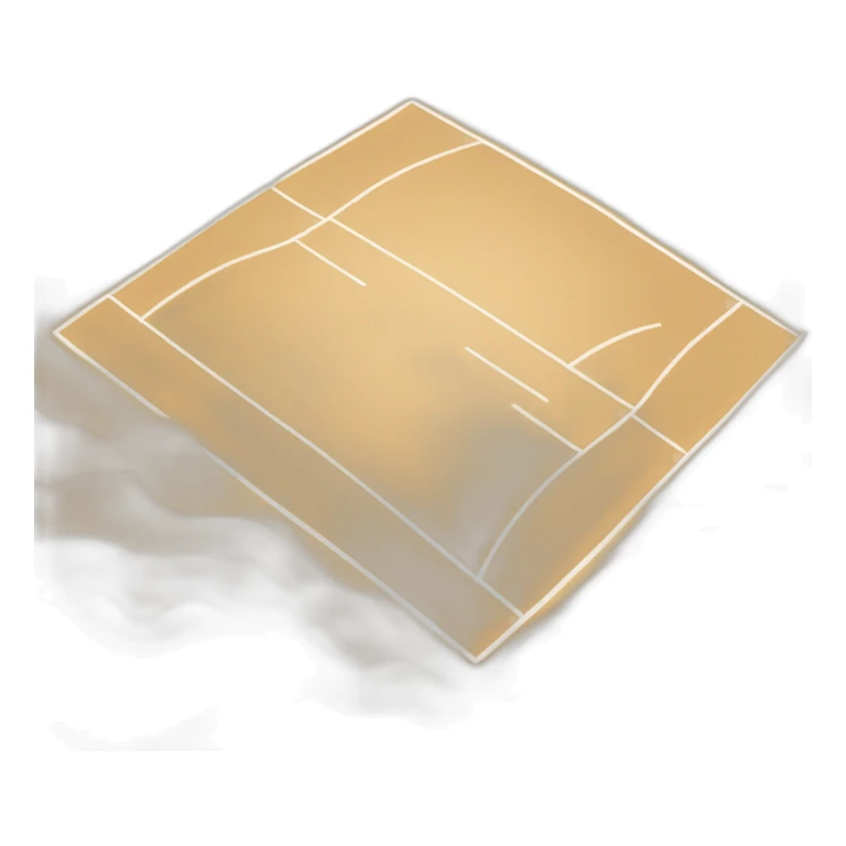 Volleyball sand court sticker