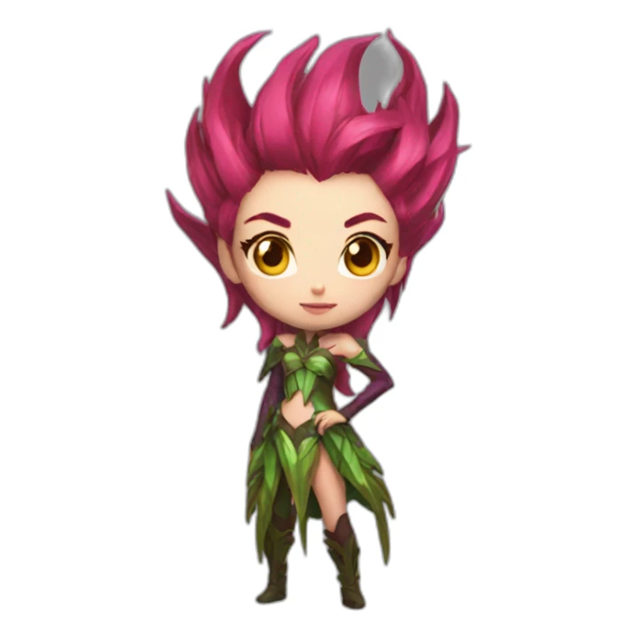 zyra league of legends sticker