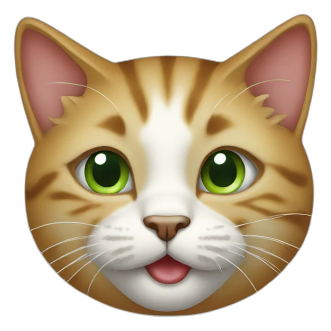 money mouth cat sticker