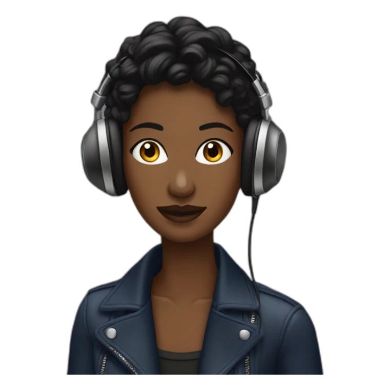 Audio Podcast About Fashion and Psychology Midnight sticker