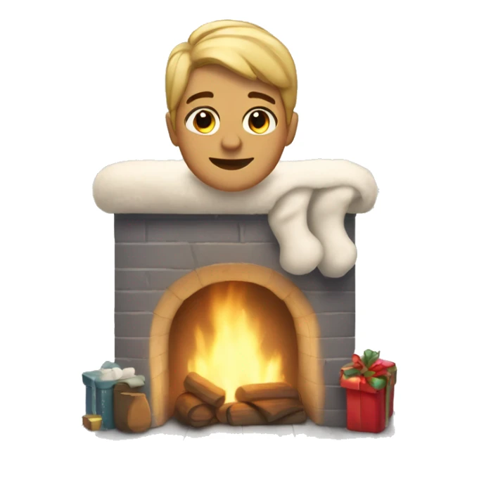 Cozy Christmas morning  sticker