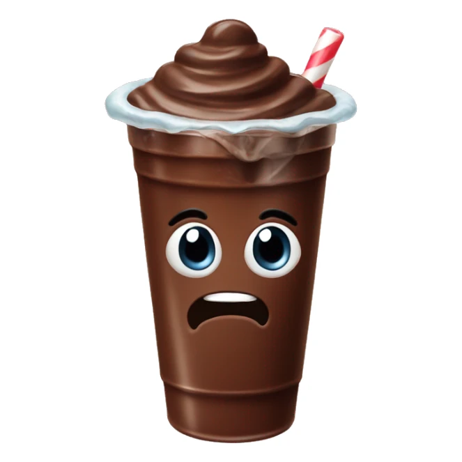 iced chocolate sticker
