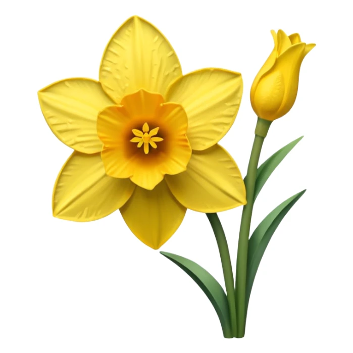 Daffodil sticker