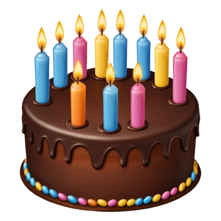 birthday cake celebrating thirty years  sticker