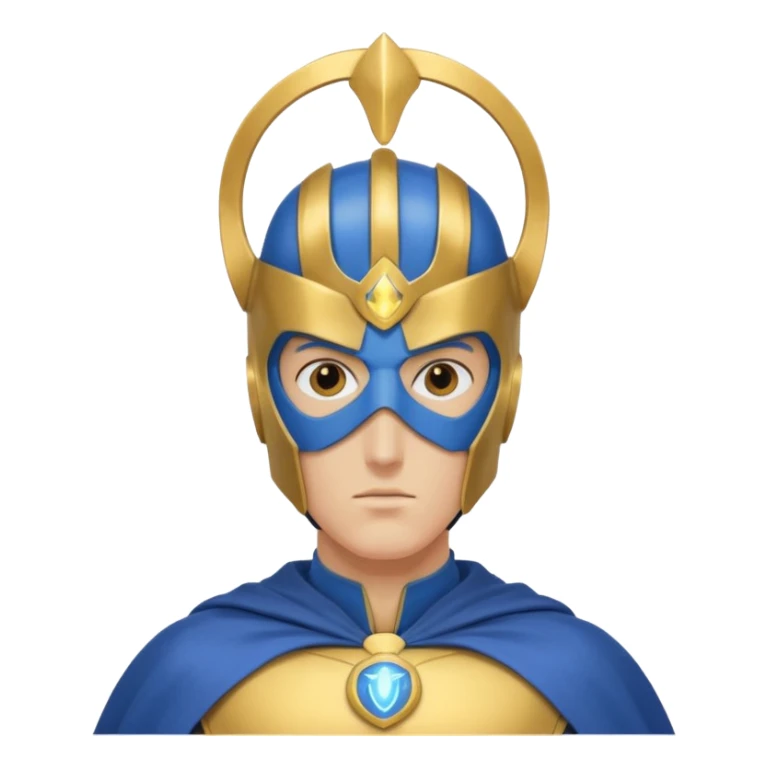 doctor fate with cape and helmet sticker