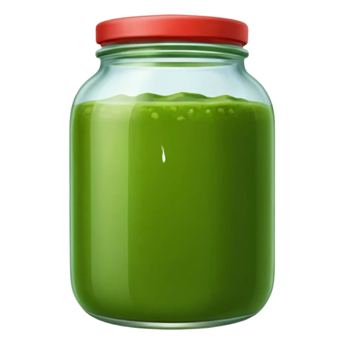 green sofrito in a jar sticker