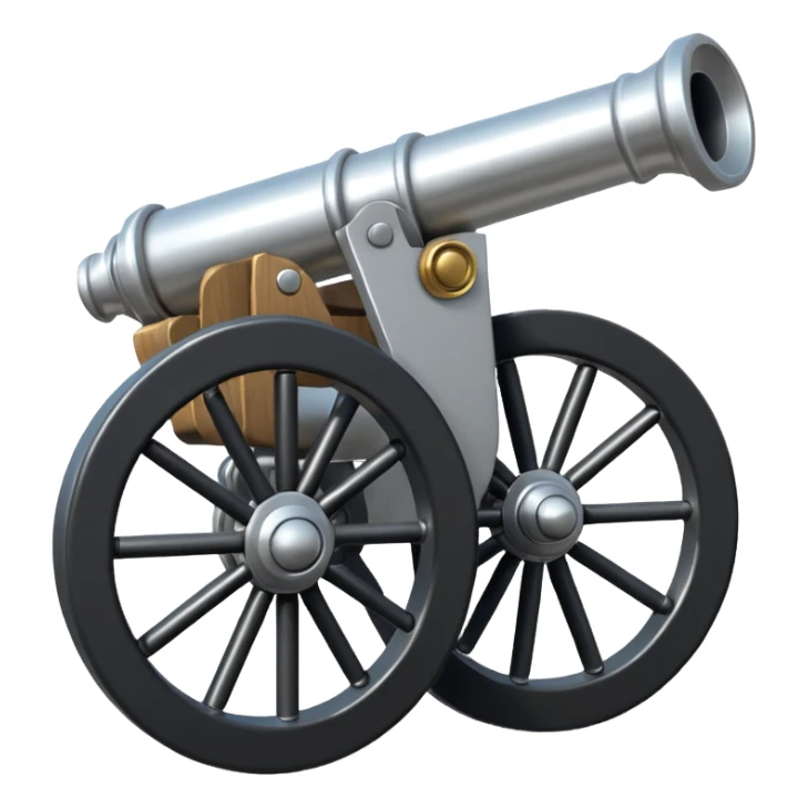 A cannon for Arsenal FC for my X profile  sticker