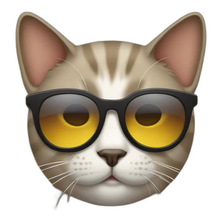cat-with-sunglasses sticker