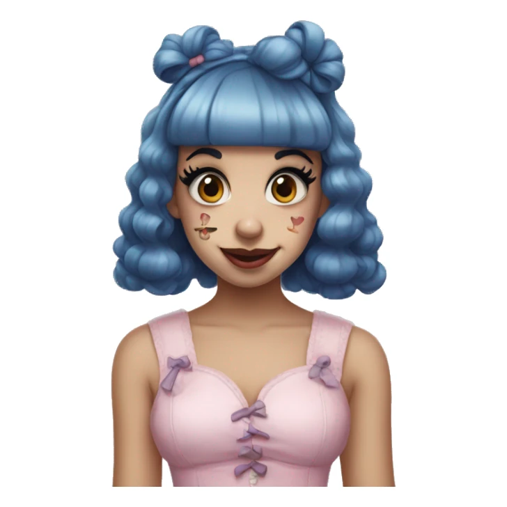 melanie martinez in portals costume sticker