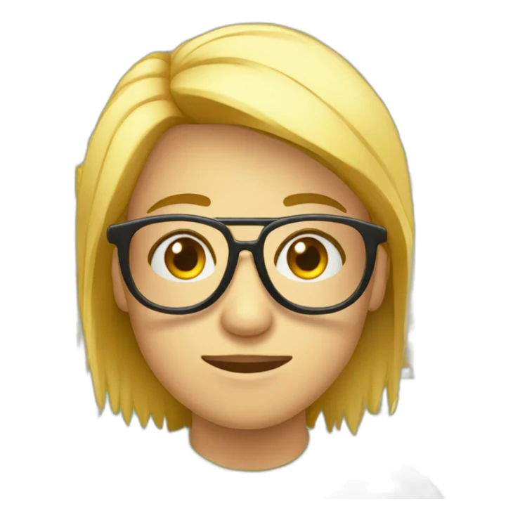 Quimico farmacológico joven con lentes sticker