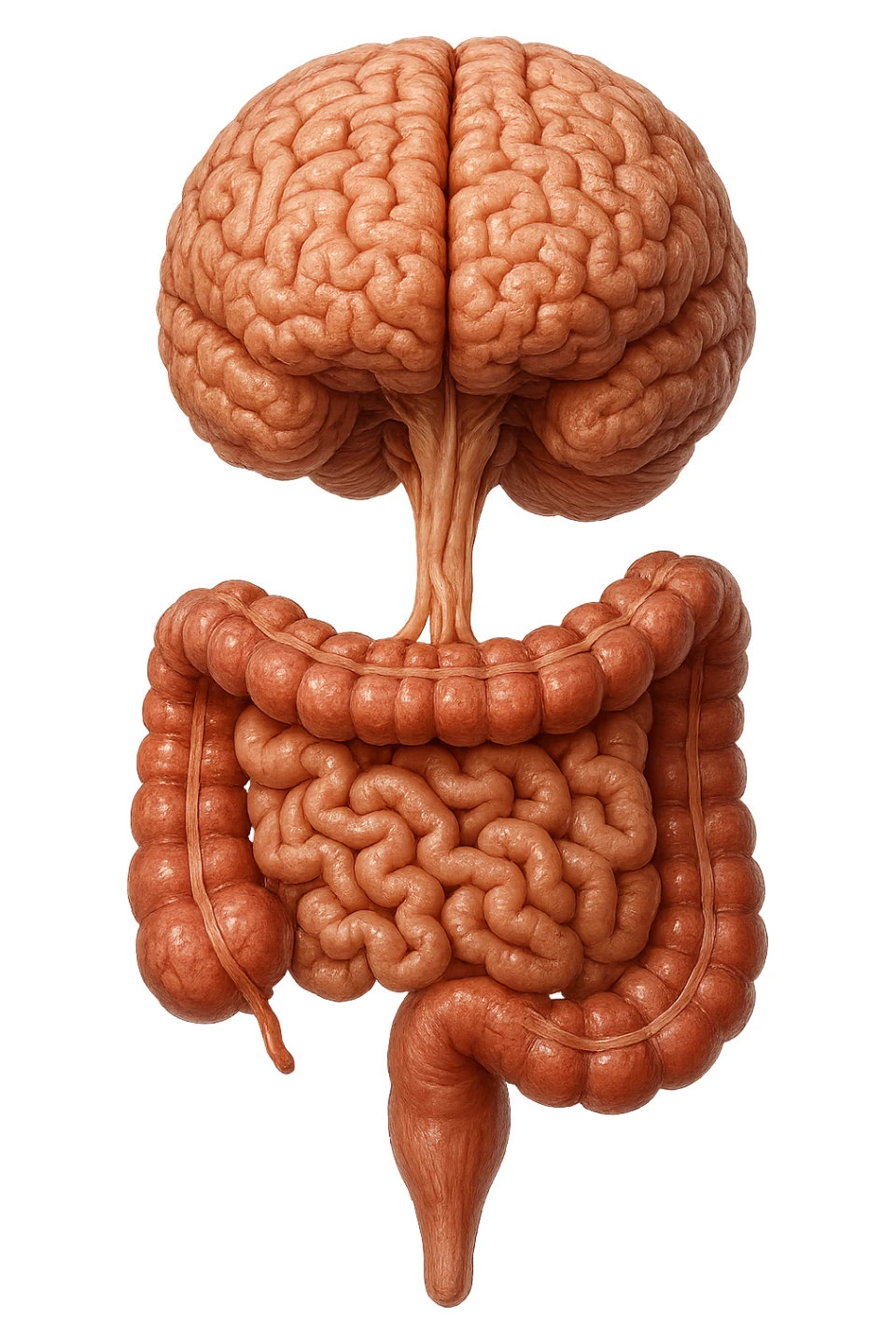 INTESTINO ANATOMICO UMANO UNITO VERTICALMENTE A CERVELLO
IPERREALISTICO 4K sticker