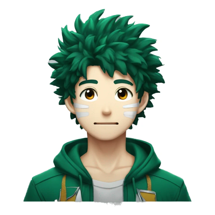 Izuku from M'y hero Academia  sticker