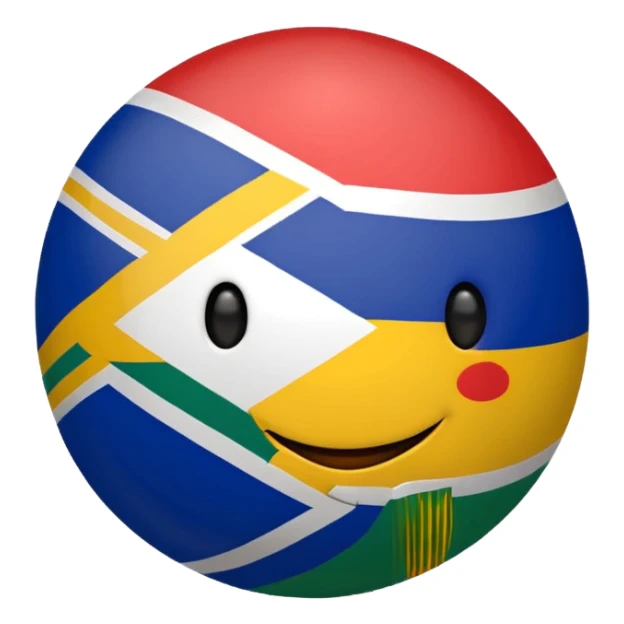 south africa countryball sticker